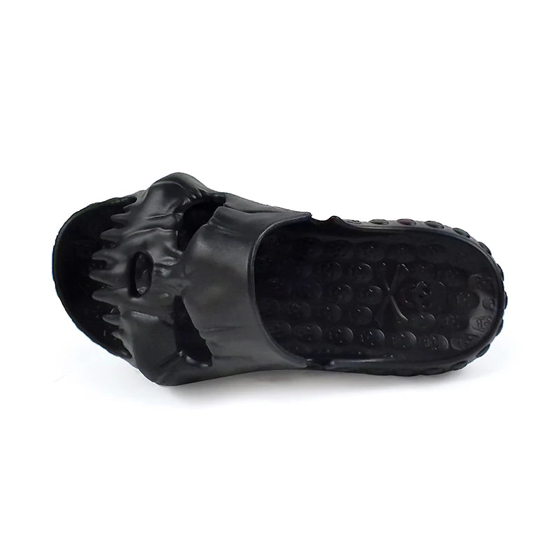 Same style home slippers for men and women, hotel shower avatar, skull, fashionable sandals