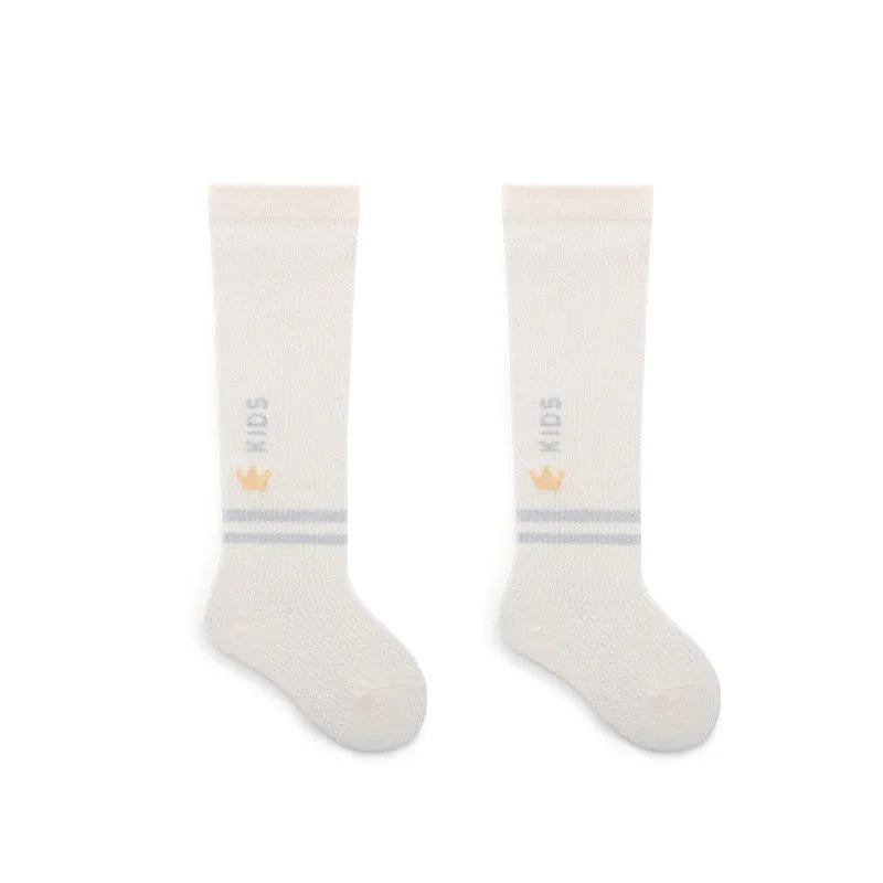 Summer Lovely Baby Socks Thin Newborn Over-Knee Long Tube Cotton Stockings Infant Anti-mosquito Socks