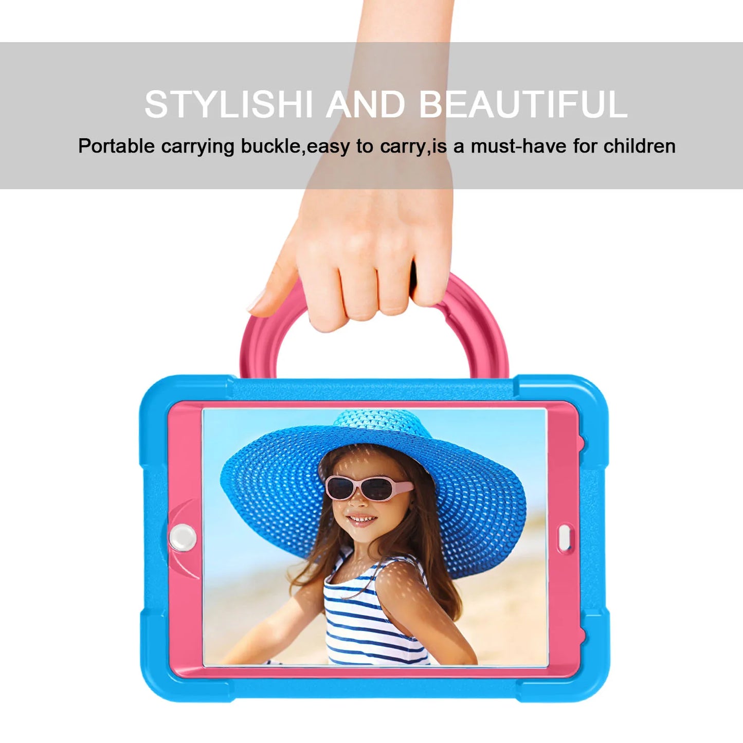 EVA PC Case For iPad Mini 1 2 3 7.9 inch 360° Rotation Stand Cover Model A1432 A1454 A1455 A1489 A1490 A1491 A1599 A1600 A1601