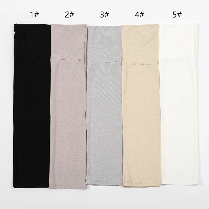 Arm Cover Oversleeves Muslim Hijab Sleeve for Women Modal Fabric Sleeves Ramadan Arm Warmers Sleevesion Middle East Clothing