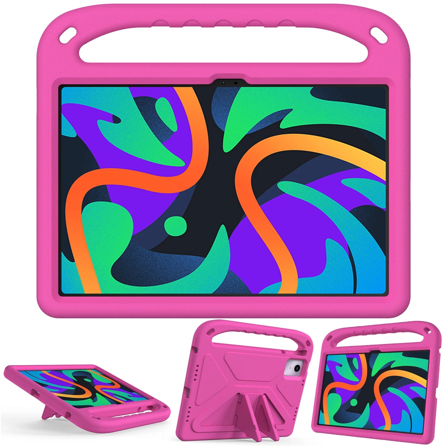 EVA Stand Case For Lenovo Xiaoxin Pad 2024 Tab M11 TB-330FU 331FC 11.0 inch Shockproof Soft Cover With Kids Funda Handle Capa