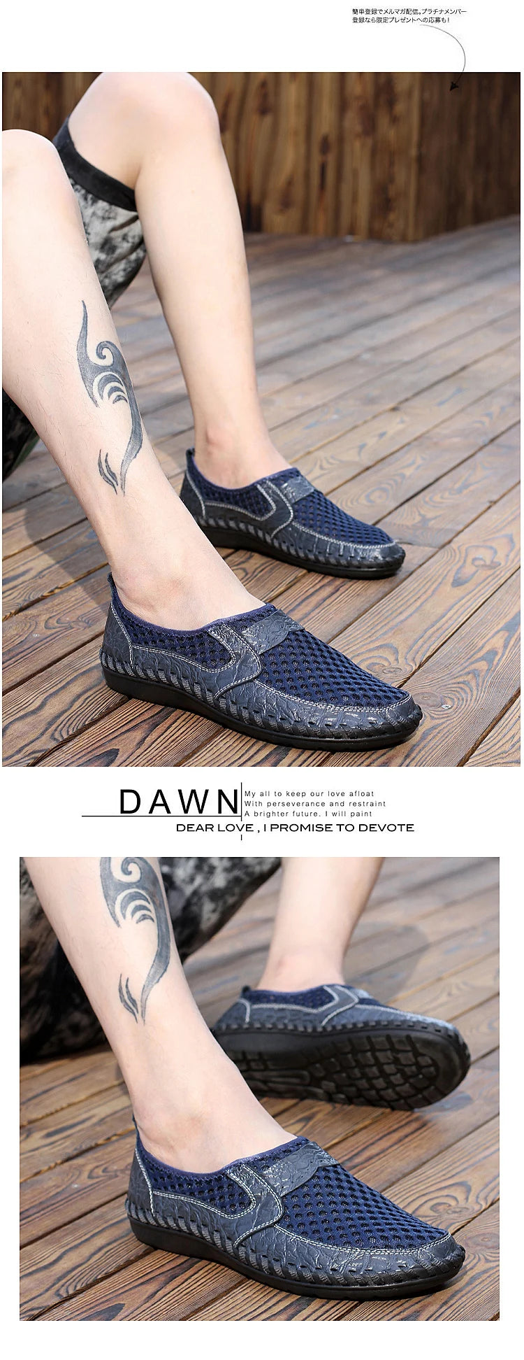 Wholesale Cheap Loafer Men Shoes Mesh Casual Men Shoes Breathable Men Leather Loafer Shoes