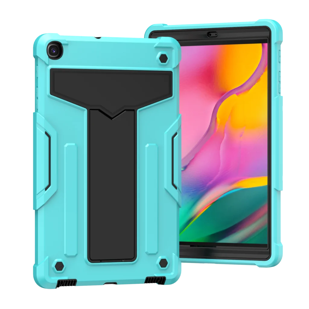 Case for Samsung Galaxy Tab A7 SM-T500 T505 A 10.1 T510 T515 8.4 T307 8.0 T290 T295 Hybrid Kickstand Cover Shockproof Funda Capa