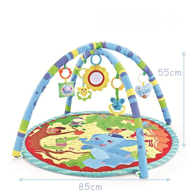 Educational Fitness Frame For Children Play Mat Rack Crawling Blanket Infant Play Rug Gift Kids Activity Mat Gym Baby Toys