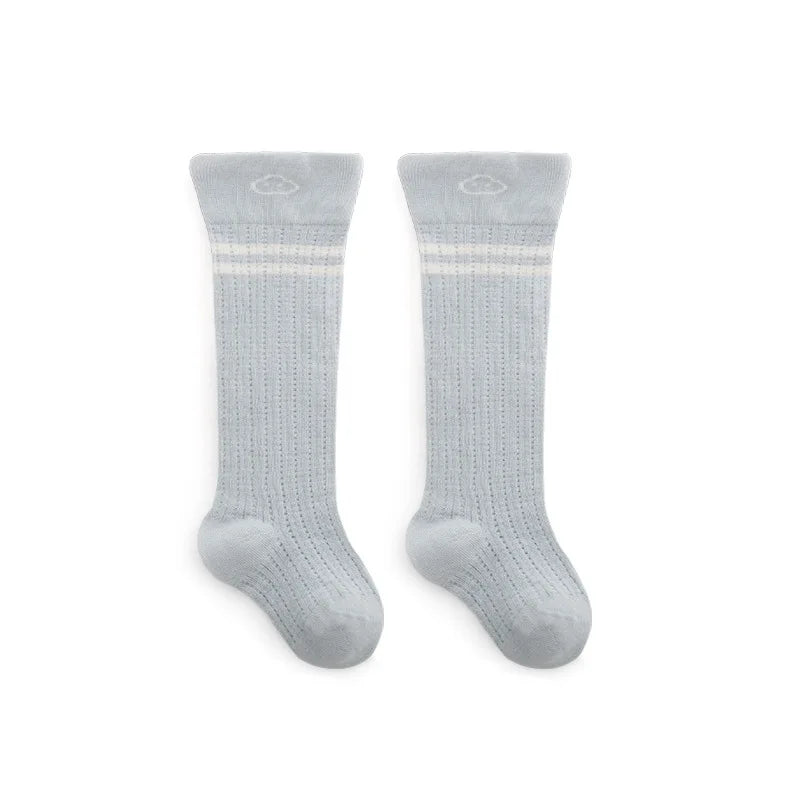 Summer Lovely Baby Socks Thin Newborn Over-Knee Long Tube Cotton Stockings Infant Anti-mosquito Socks