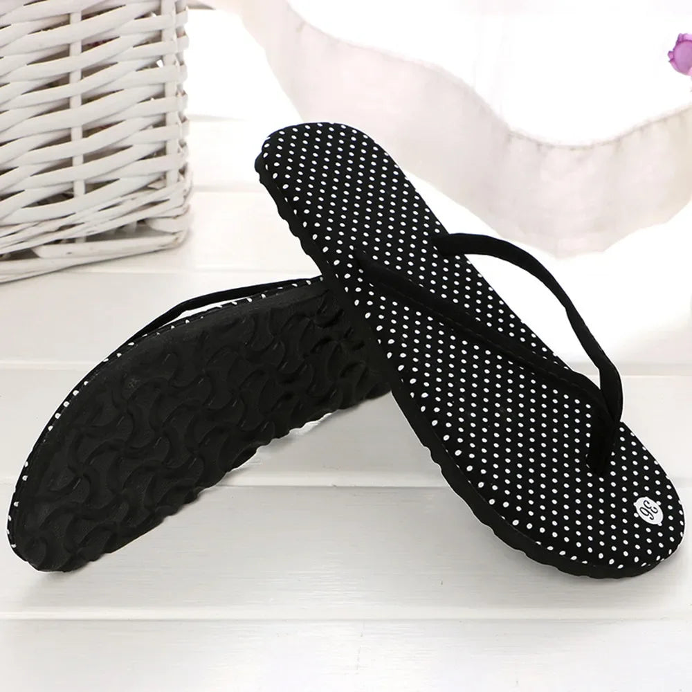 Fashion Summer Rubber Sandals Flip Flops Women Men Leopard Slippers Ladies Shoes Indoor Outdoor Flip-Flops Beach Flat Slides