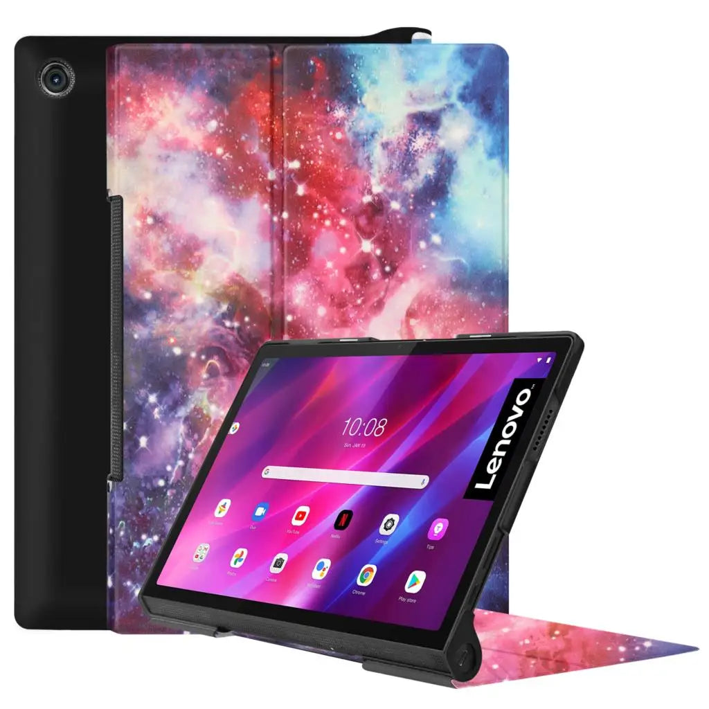 Luxury PU Leather Case For Lenovo Yoga Tab 13 11 YT-K606F YT-J706F 2021 Yoga Smart Tab  10.1 2019 YT-X705F YT-X705X Stand Cover