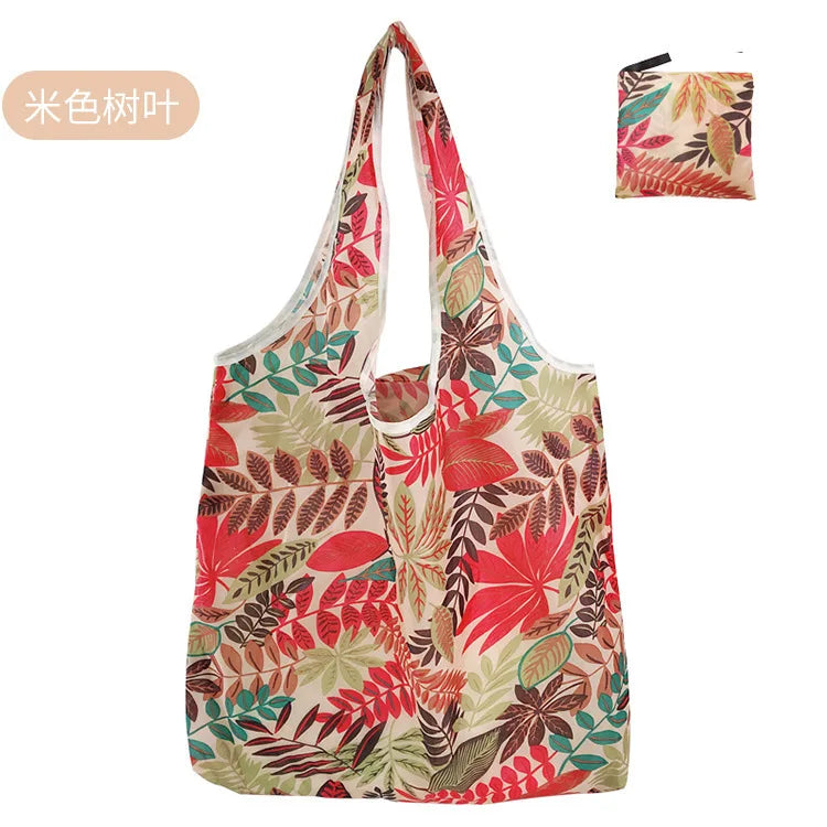 Large Shopping Bag Reusable Eco Bag Grocery Package Beach Toy Storage Bags Shoulder Shopping Pouch Foldable Tote Pouch Package