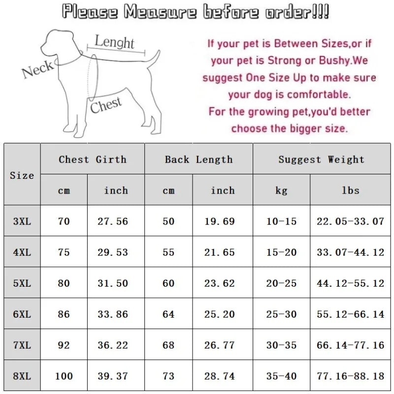 Dog Clothes for Large Dogs Fleece Dog Hoodies Autumn Winter Pet Dog Pajamas Big Dogs Coat Golden Retriever Labrador Costumes