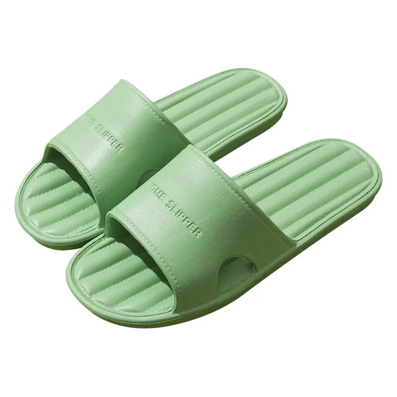 Feslishoet Spring Ladies Footwear Flat New Summer Women Indoor Home Slippers Non Slip Slides Bathroom House Shoes