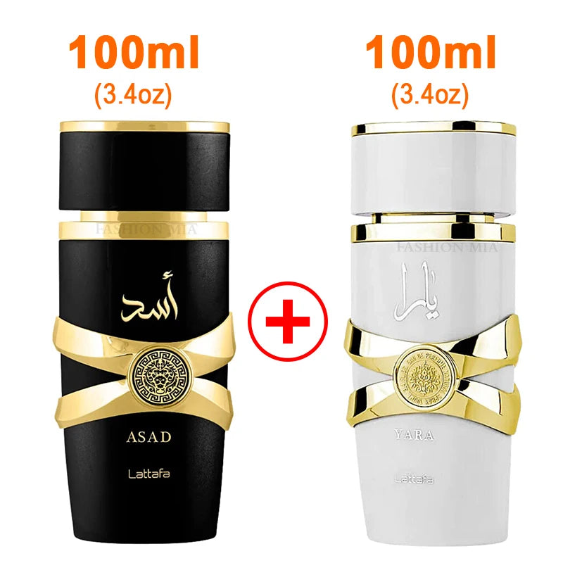 100ml Original Yara Perfume Hombre Arabia High Quality Luxurious Long Lasting Yara Moi Perfumes for Men&Women Christmas Gift