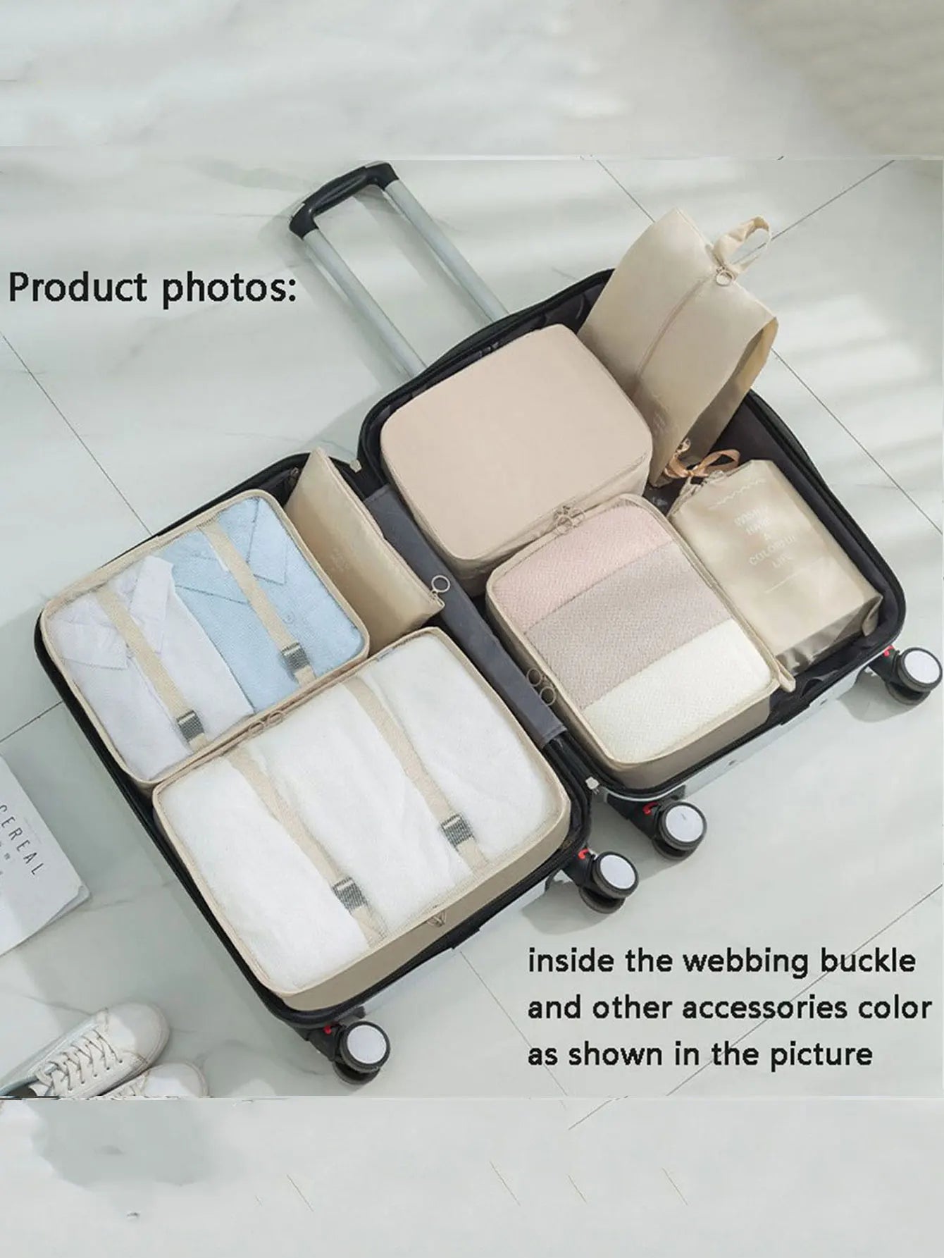 8 pcs Travel Organizer Storage Bags Portable Travel Organizer Travel Bag For Luggage Organizer Clothes Shoes Bag Drawstring bag