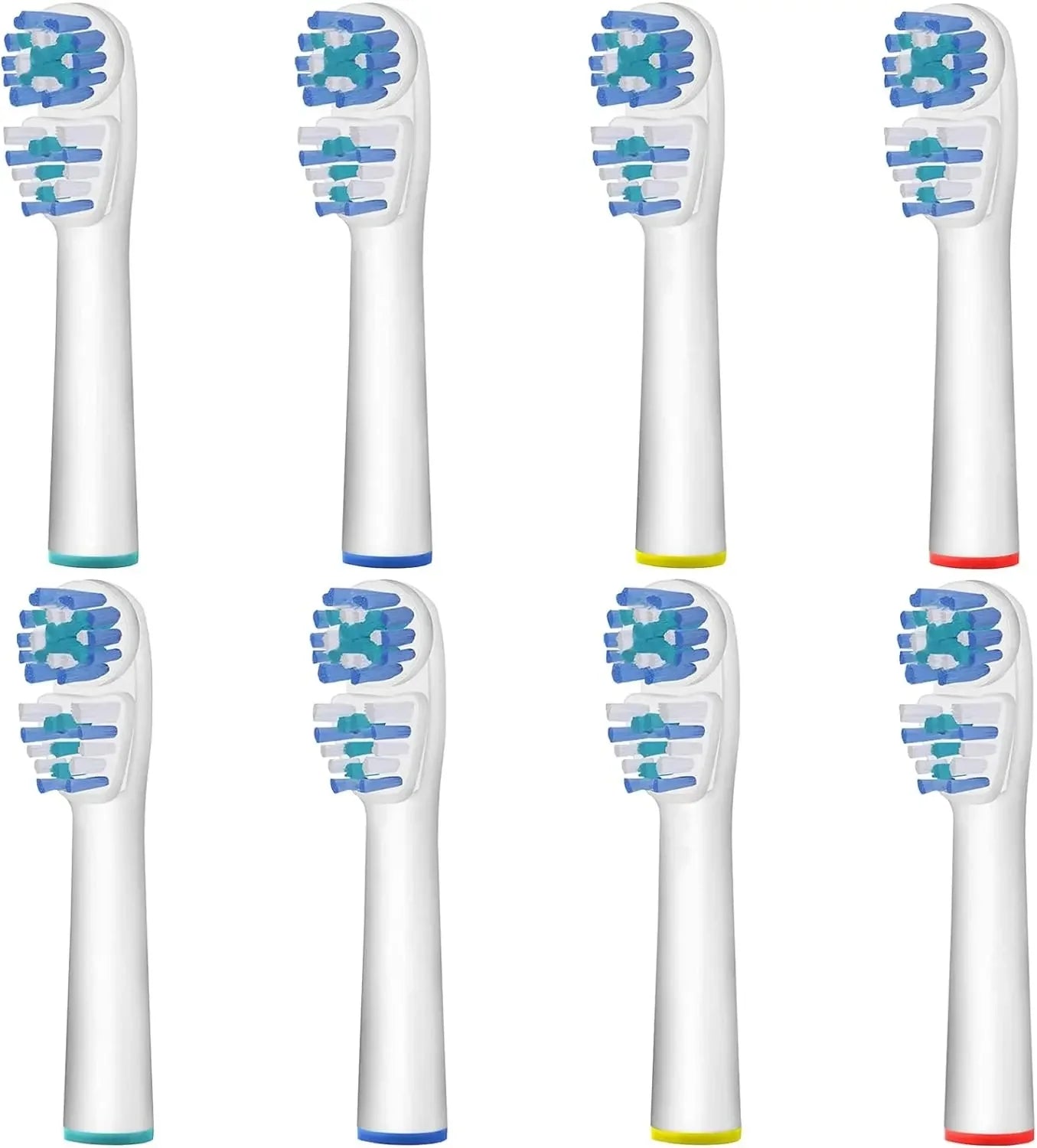 Double Clean Replacement Brush Head Compatible with Oral B Braun Electric Toothbrush Pro, 1000, 8000, 9000, Adults, Kids