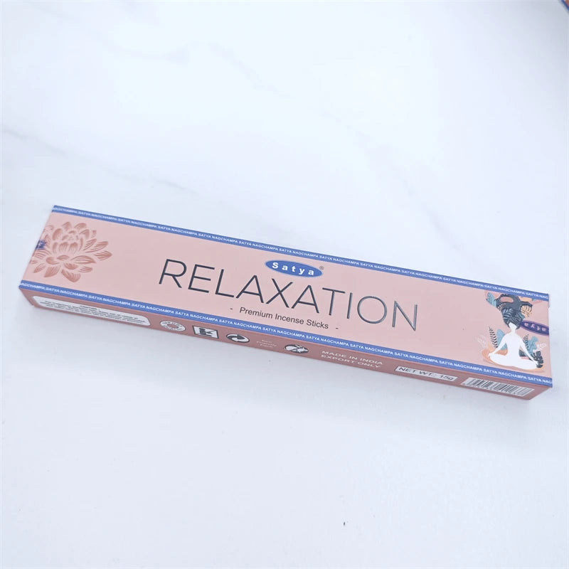 India Sticks Incense WhiteSage Sandalwood Incense Bedroom Toilet Eliminate Negative Energy Cense Home Fragrance NAG Champa Satya