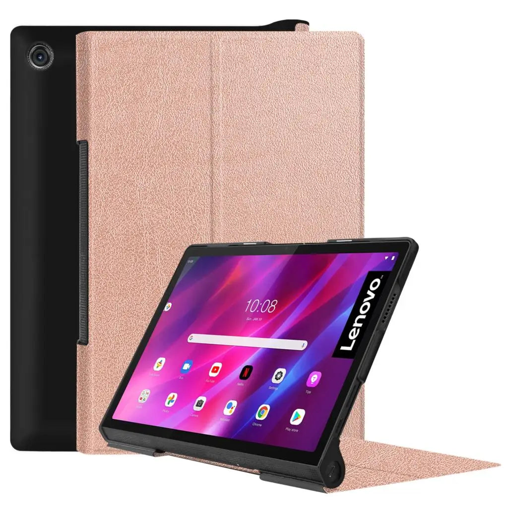 Luxury PU Leather Case For Lenovo Yoga Tab 13 11 YT-K606F YT-J706F 2021 Yoga Smart Tab  10.1 2019 YT-X705F YT-X705X Stand Cover