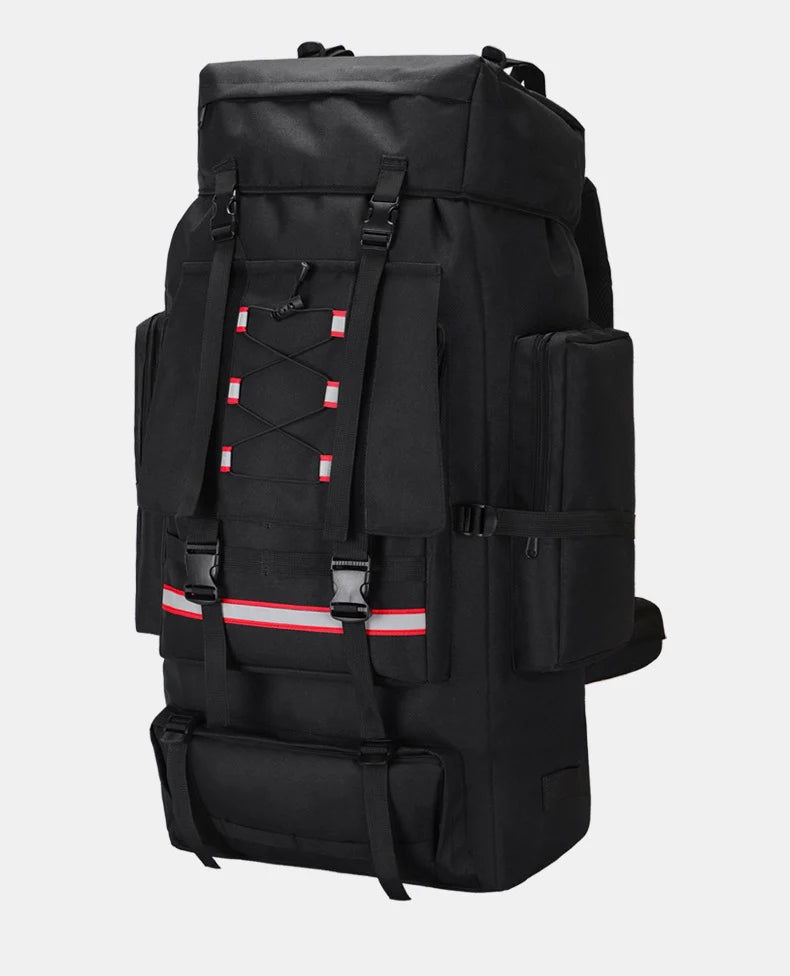 130L Hiking Camping Backpack Travel Large Luggage Bag Men Trekking Outdoor Sports Pack Molle Trekking Rucksack For Men Big Bag