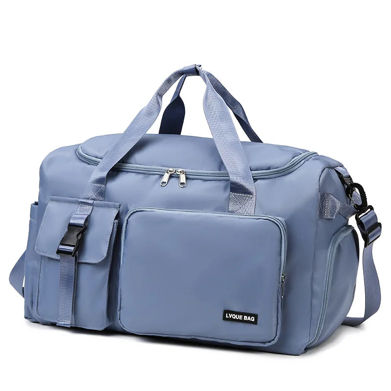 Sports Gym Bag Travel Dry Wet Handbags For Women Female Swimming Shoulder Crossbody Fitness Outdoor Travel Bag Weekender Duffel