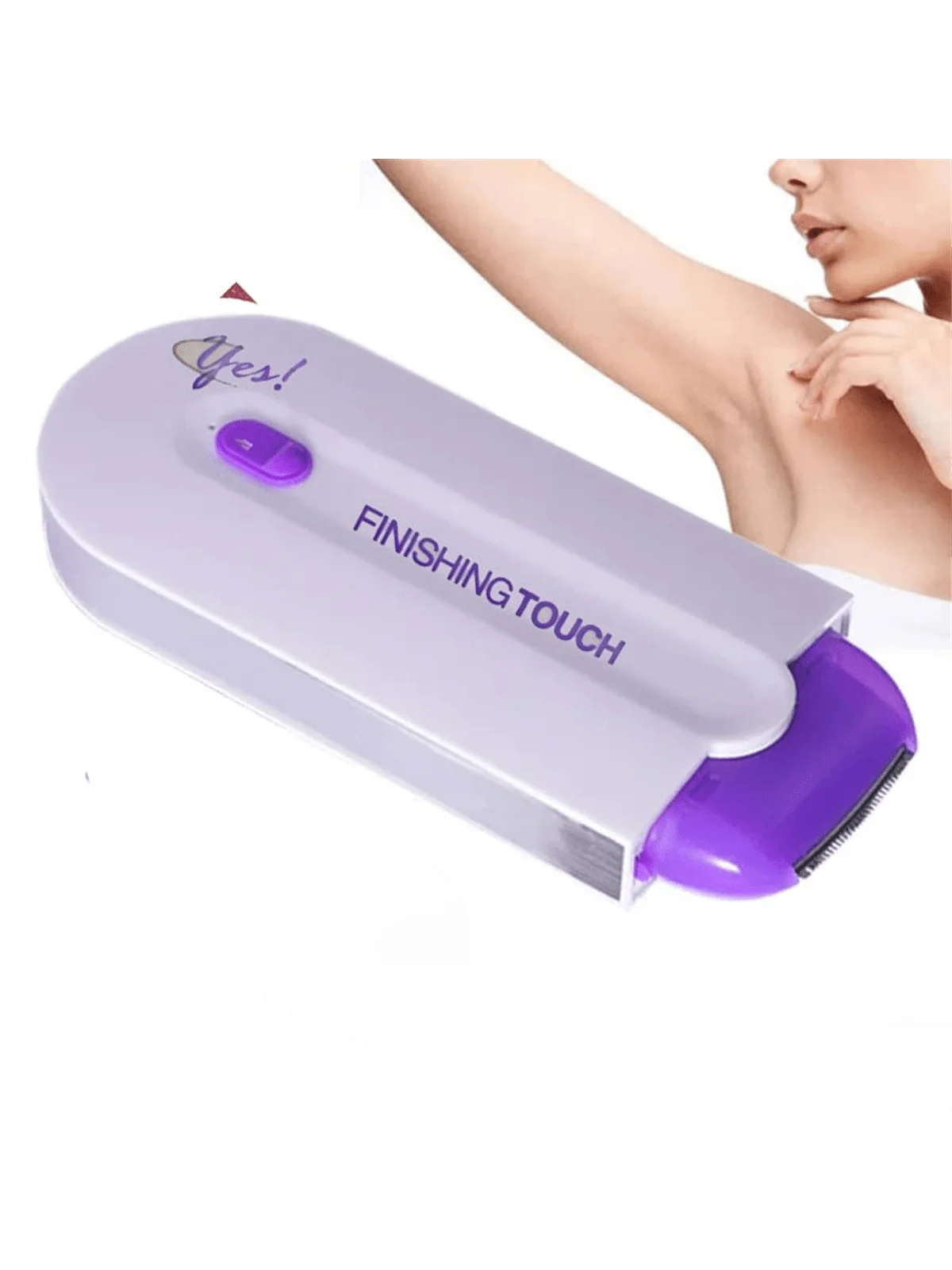 Professional Painless Skin Touch Tactile Hair Trimmer For Women Face Leg Bikini Hand Body Electric Shaver Hair Removal Epilator