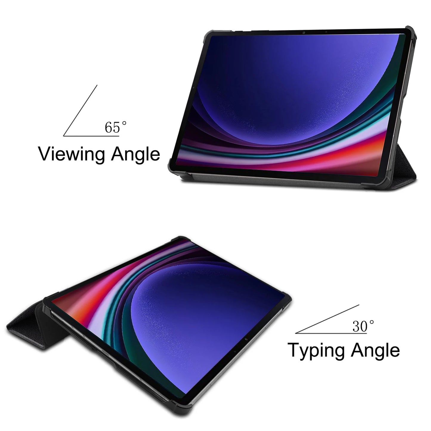 For Samsung Galaxy TAB S9 11inch Tablet Leather Material Is Dust-Proof Drop-Proof Scratch-Proof And Comes With A Sleep Function