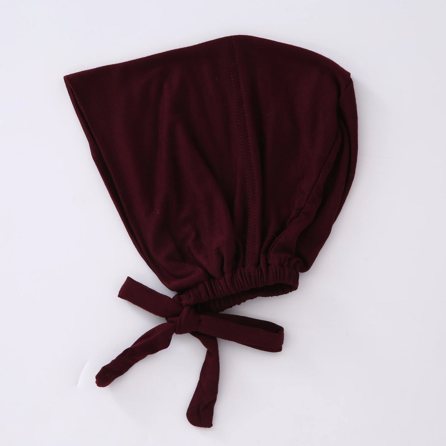 82 colors Tie Back Undercaps Fashion Women Inner Hijab Muslim Cap Bonnet Plain Islamic Cotton Spandex Jersey DEW Underscarf