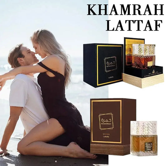 35/100ml Original  Khamrah Qahwa 3.4 Oz Eau De Toilette For Men And Women Perfume Middle East Arab Dubai Perfume