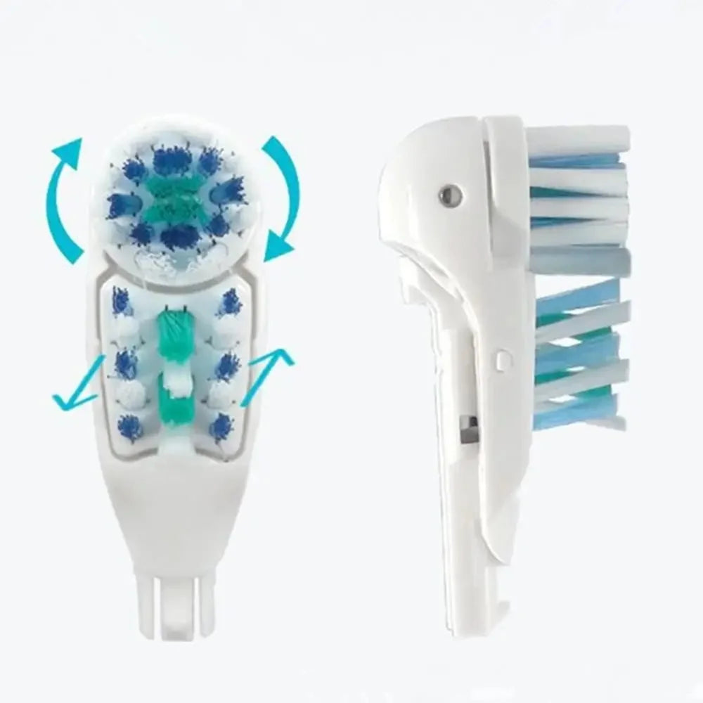 Electric Toothbrush Dual Clean Replacements Attachments Brush Heads Sensitive Refill Accessories fit for Oral-B 4732 3733 4734