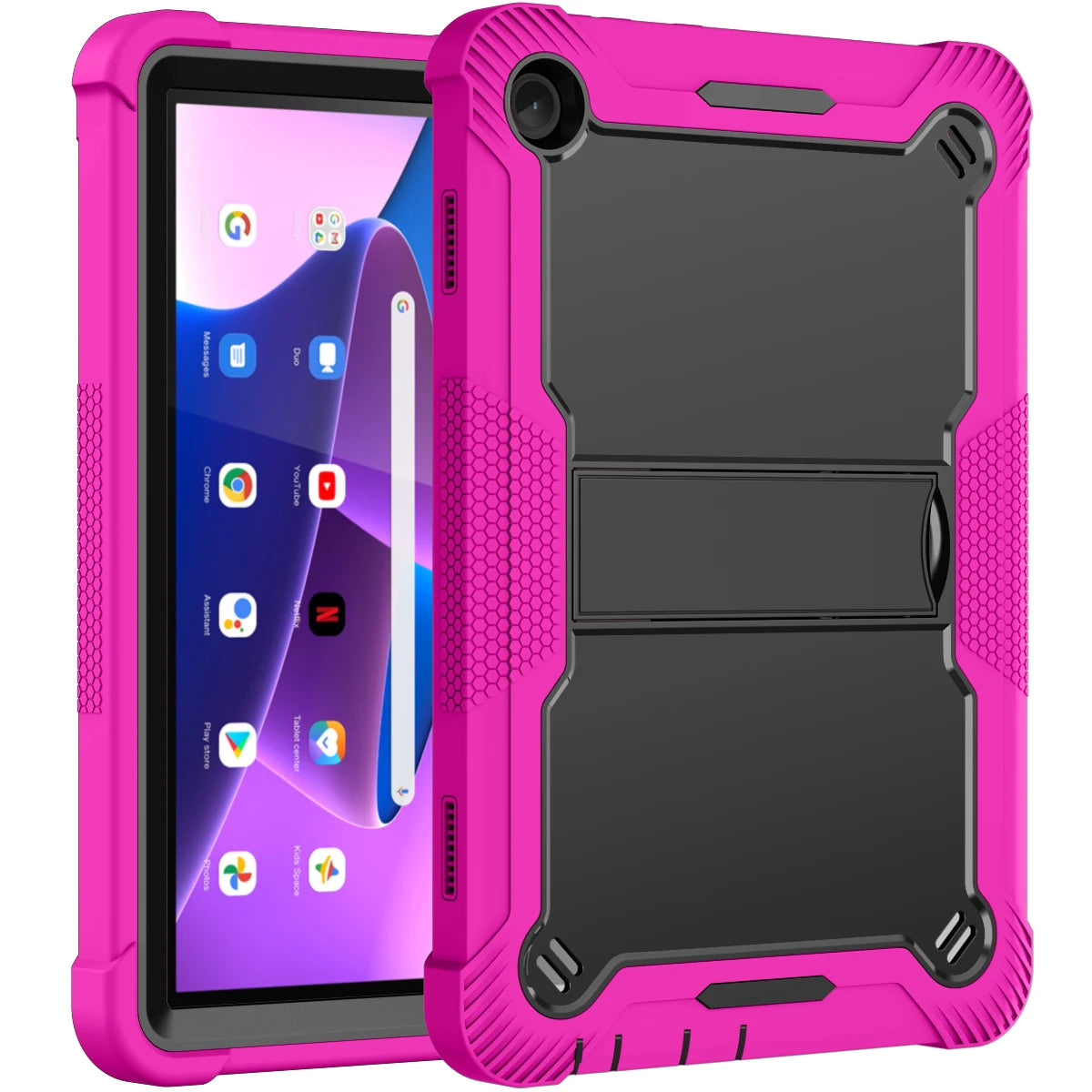 Armor Case For Lenovo Tab M10 Plus 3rd Gen 2022 10.6 TB125FU 128FU Gen3 TB328FU TB328XU HD X606F X306F Shockproof Stand Cover