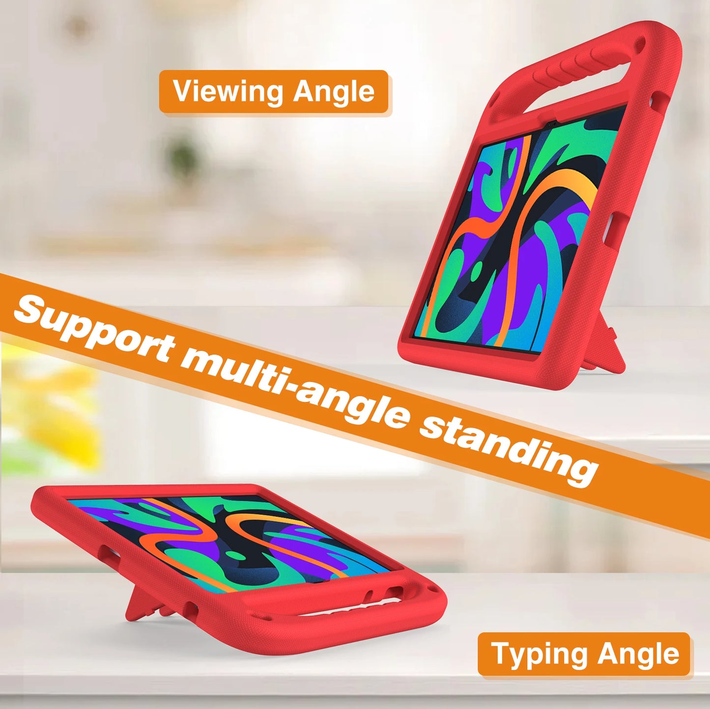 EVA Stand Case For Lenovo Xiaoxin Pad 2024 Tab M11 TB-330FU 331FC 11.0 inch Shockproof Soft Cover With Kids Funda Handle Capa