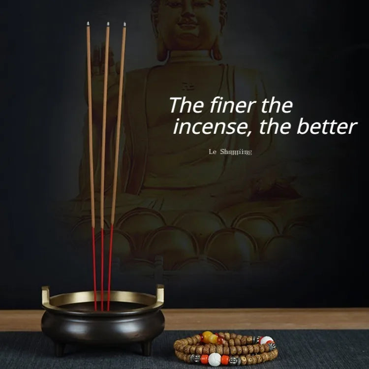 200g Bamboo Skewer Incense Slight Smoke Sandalwood Home/Buddha Worship/sacrifice/sleep Aid/air Purification Natural Aromatherapy