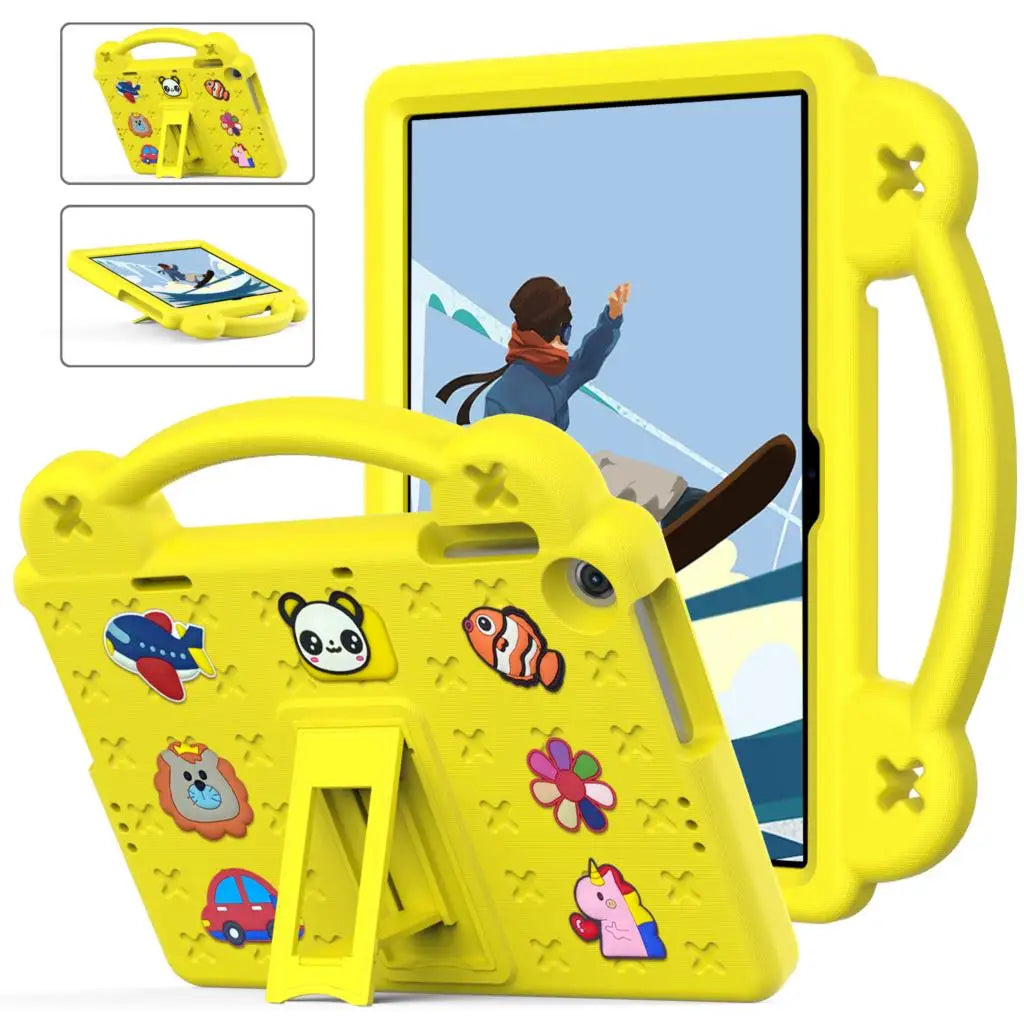 EVA Stand Case For Huawei MatePad SE 10.4 10.1 M6 M5 Lite 8.4 Pro 10.8 T10 T10S Shockproof Kids DIY Cover For Honor Pad X8 Lite