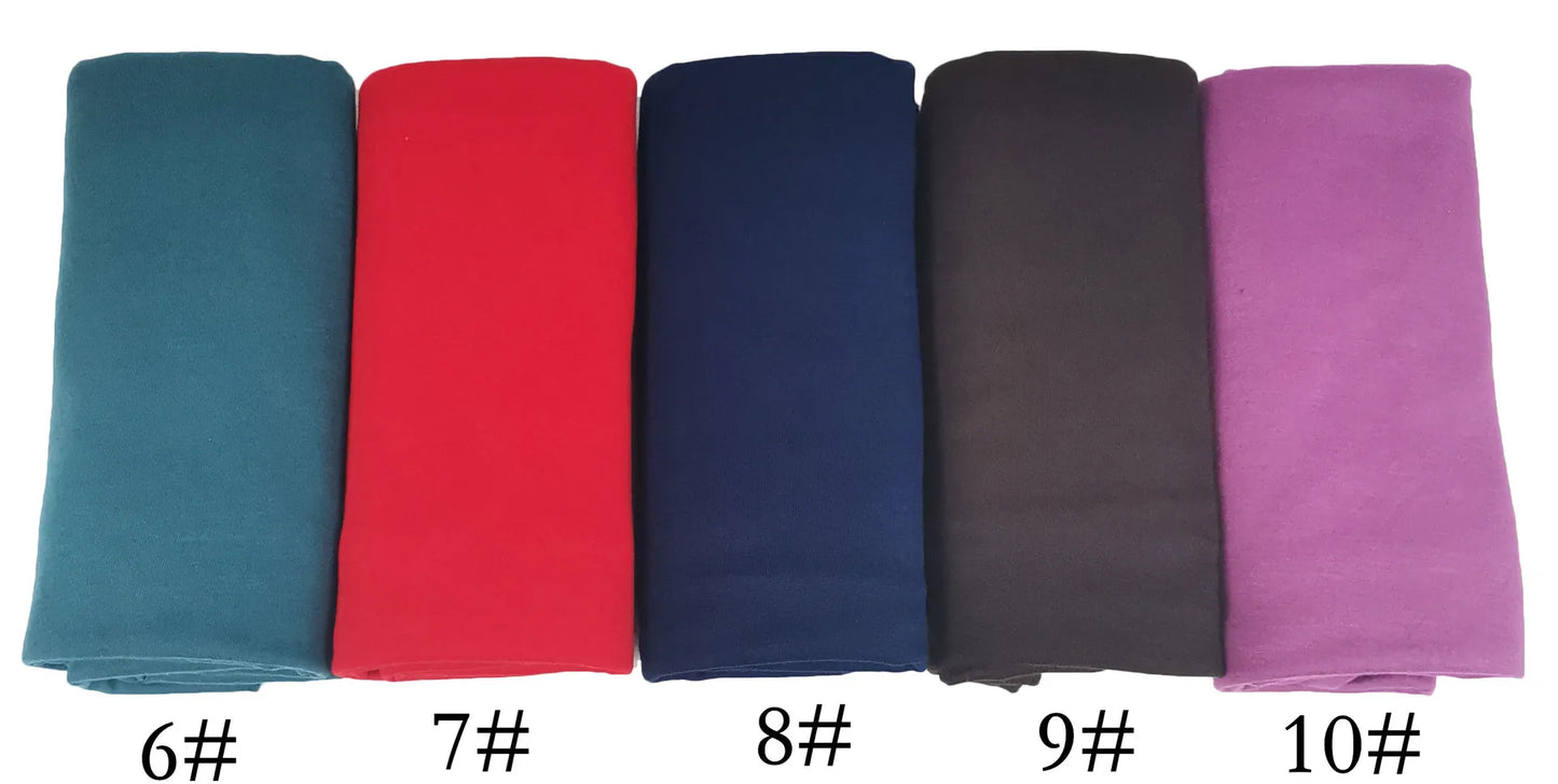 Hot Double Loop Jersey Hijabs Instant Hijab Scarf Women Muslim Headscarf Cotton Shawls Islamic Bandana Turbans for Women Turban