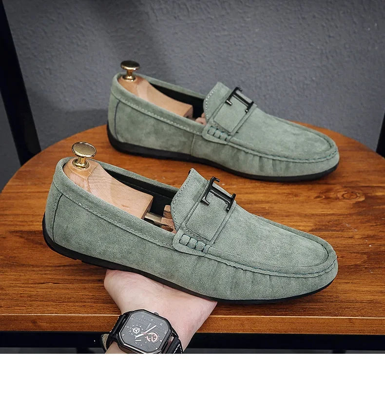 Tênis Brand Men Shoes  New Men Casual Shoes Allmatch Loafer Shoe Men Fashion Business Shoe Fashion Soft Sole Social Shoe 2024