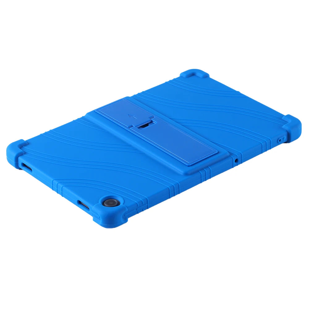 Stand Case for Lenovo Xiaoxin Pad 10.6" 2022 Tab M10 Plus 3rd Gen TB125 TB128FU XU K10 Pro TB223FC TB226XC Soft Silicone Cover