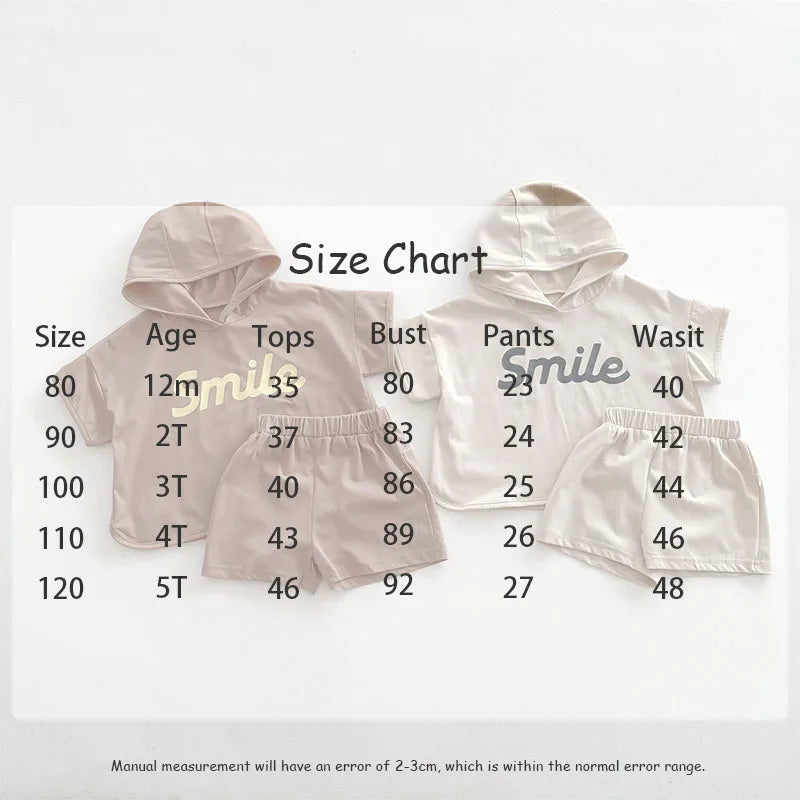 Kids Sports Clothing Set Letter Print Tee And Shorts 2 PCs Boys Clothes Set Children Outwear