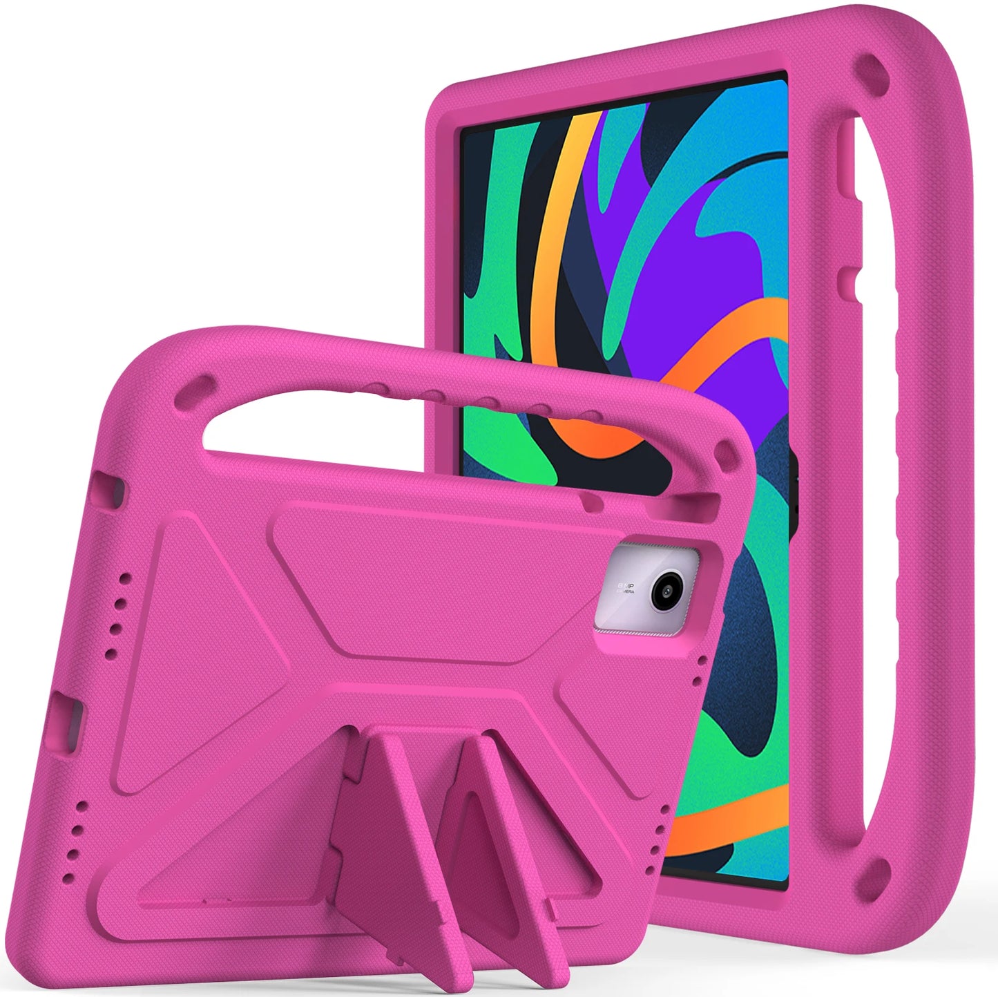 EVA Stand Case For Lenovo Xiaoxin Pad 2024 Tab M11 TB-330FU 331FC 11.0 inch Shockproof Soft Cover With Kids Funda Handle Capa