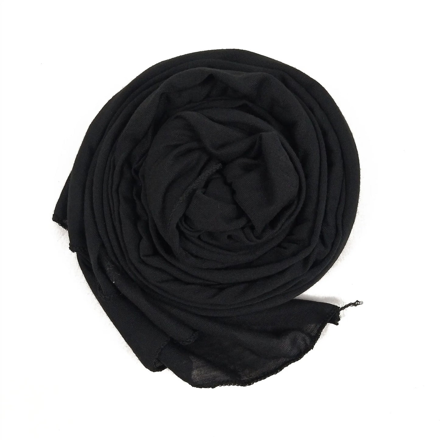 Hot Double Loop Jersey Hijabs Instant Hijab Scarf Women Muslim Headscarf Cotton Shawls Islamic Bandana Turbans for Women Turban