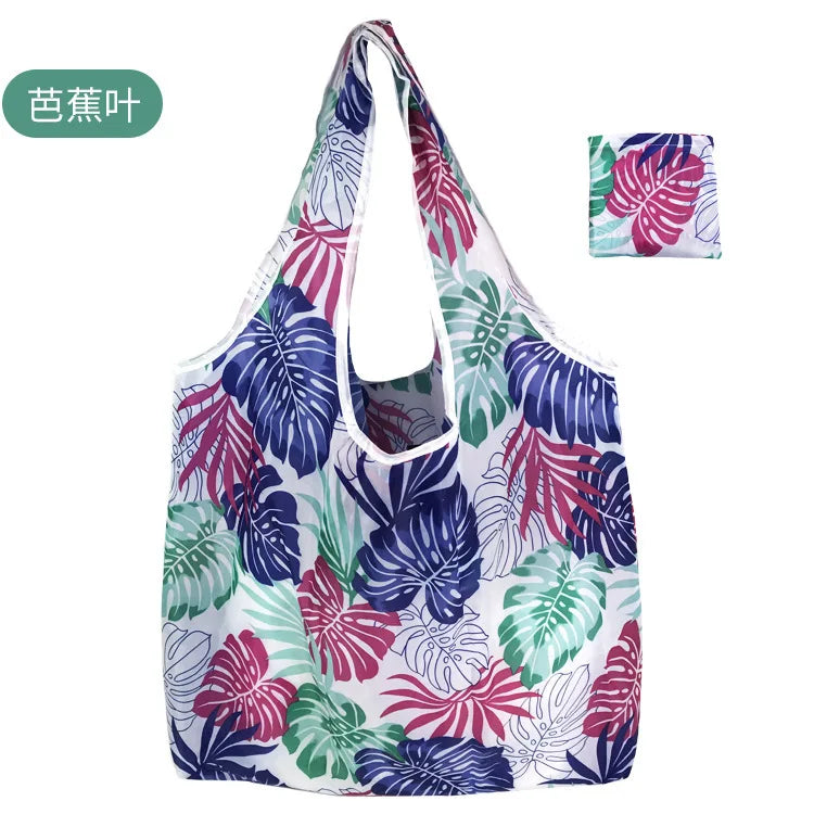 Large Shopping Bag Reusable Eco Bag Grocery Package Beach Toy Storage Bags Shoulder Shopping Pouch Foldable Tote Pouch Package