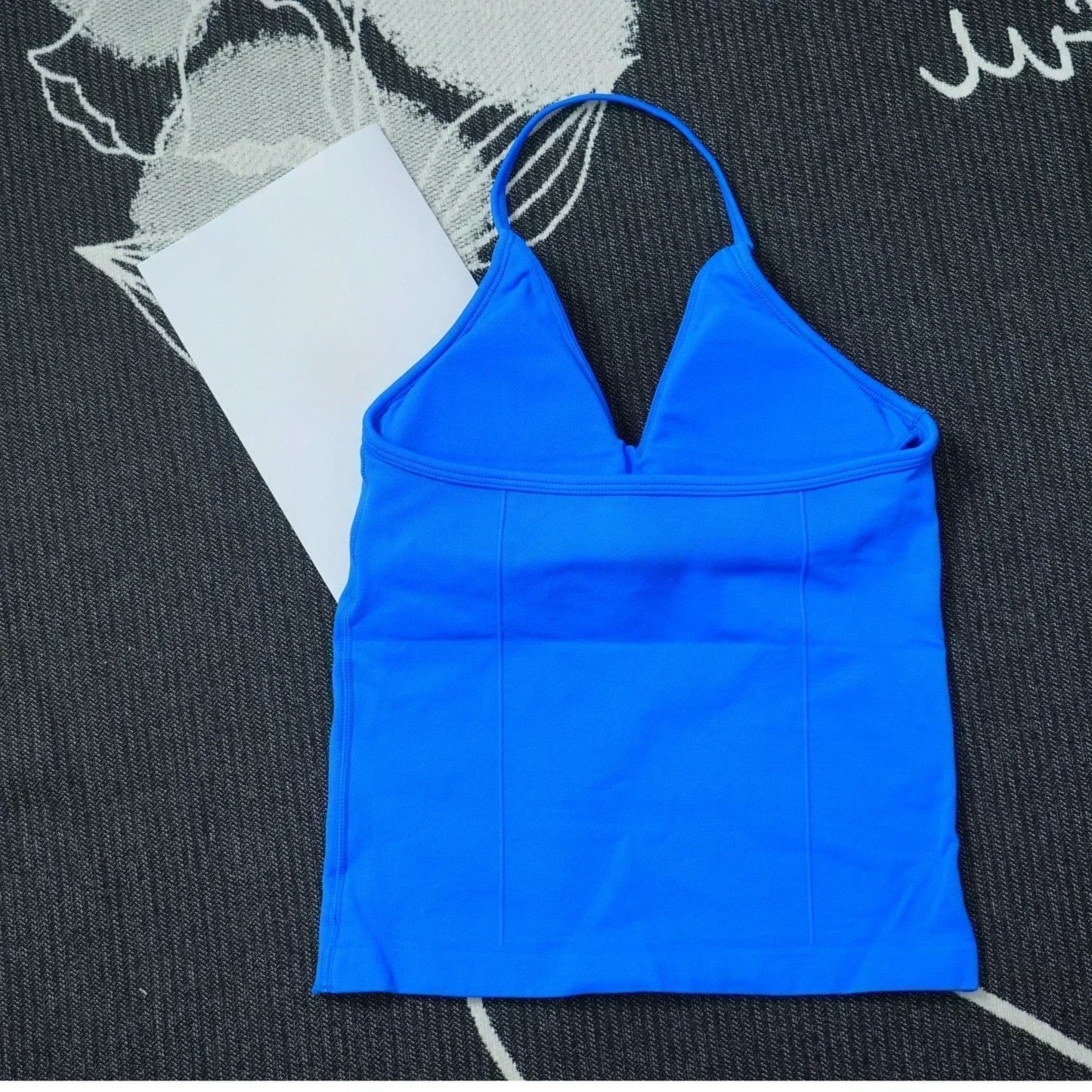 Four Seasons New Gym Fashion Yoga Gym Clothing Hip Pants Neck Bra Comfortable Dopamine Pilates Set