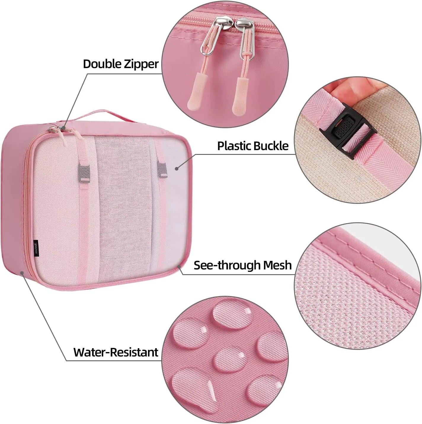 8 pcs Travel Storage Bags Portable Travel Suitcases Organizer Travel Bag For Luggage Organizer Clothes Shoes Bag cosmetic bag