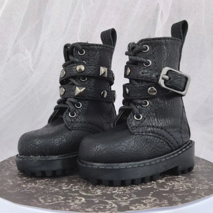 1/4 Bjd Shoes Msd Casual Punk Military Boots 1/3 Bjd Doll Snow Boots Shoes For Dollfie DREAM MID DK LUTS SOOM DOD Dollmore Luts