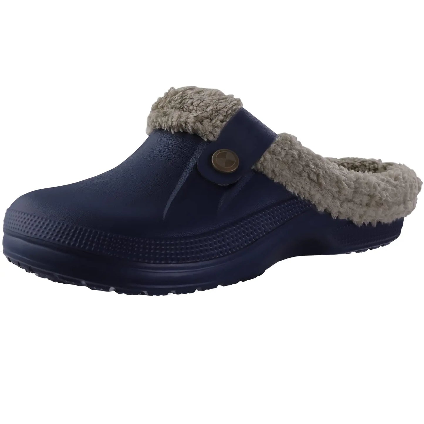 Bebealy Classic Women Men Garden Shoes Outdoor Men Antiskid Slippers Warm Women Waterproof Slippers Indoor Fuzzy Fluffy Slippers