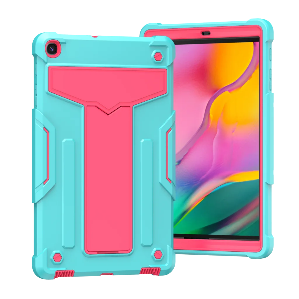 Case for Samsung Galaxy Tab A7 SM-T500 T505 A 10.1 T510 T515 8.4 T307 8.0 T290 T295 Hybrid Kickstand Cover Shockproof Funda Capa