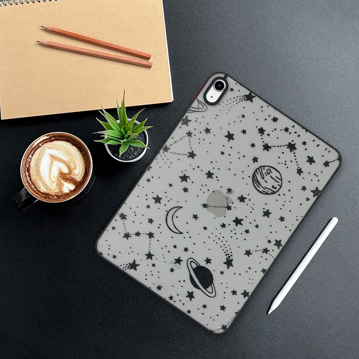 Case Universal For iPad Pro 12.9 2022 2021 2020 2018 6th 5th 4th 3rd Generation Cute Funda Printed Cover PC TPU Protective Shell