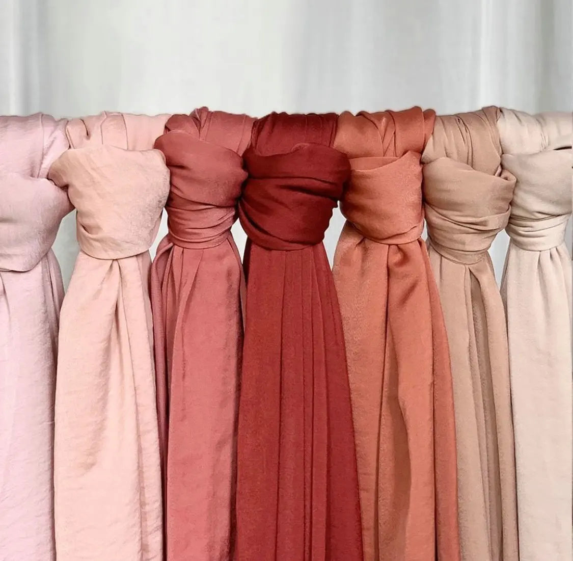 Premium Velvet Satin Chiffon Hijab Scarf Women Luxury Soft Plain Shawl For Women Muslim Hijabs Turban Femme Chic  Ramadan