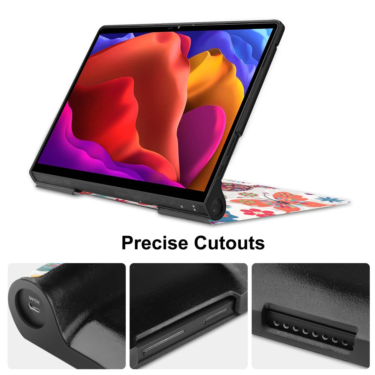 Luxury PU Leather Case For Lenovo Yoga Tab 13 11 YT-K606F YT-J706F 2021 Yoga Smart Tab  10.1 2019 YT-X705F YT-X705X Stand Cover