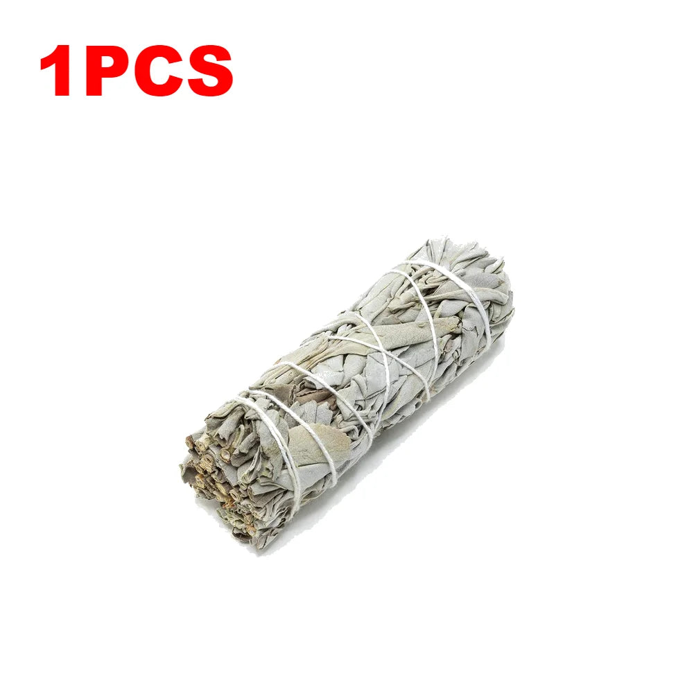 Incense White Sage Bundle Smudge Sticks Home Purification Pure Leaf Purification Meditation Home Cleansing Burning Aromatherapy