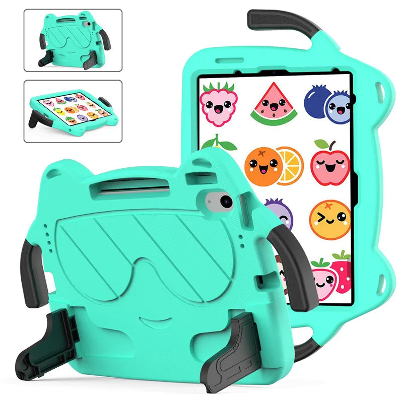 EVA Case for iPad 10.2 10.5 Air 3 10.9 Air 4 5 Pro 11 Kids Safe Cover For iPad 10.9 2022 Kickstand Shockproof With Pencil Holder