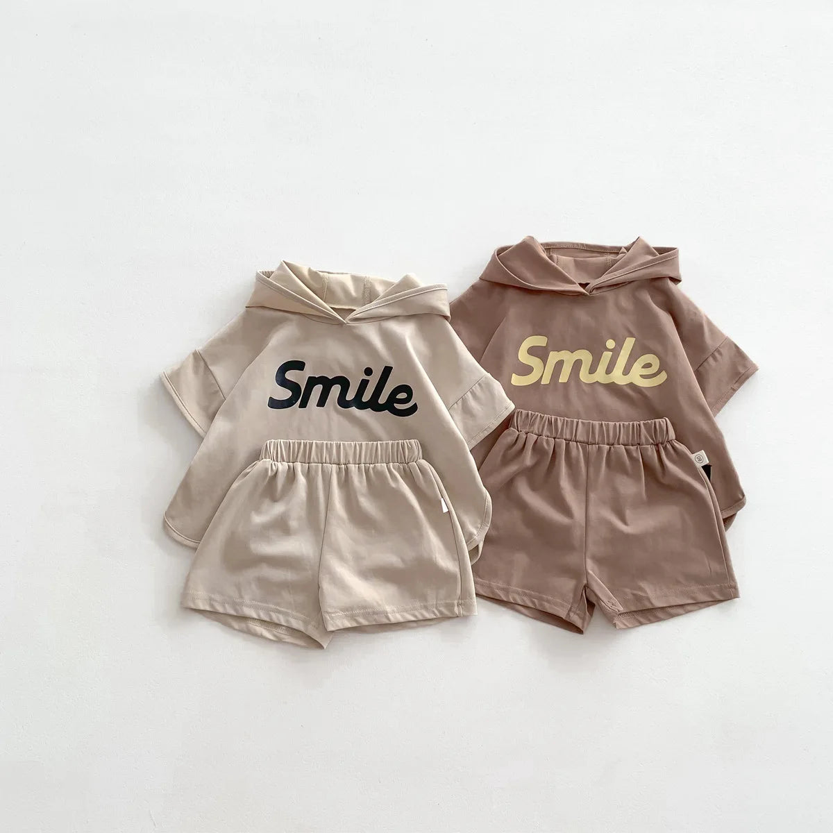 Kids Sports Clothing Set Letter Print Tee And Shorts 2 PCs Boys Clothes Set Children Outwear