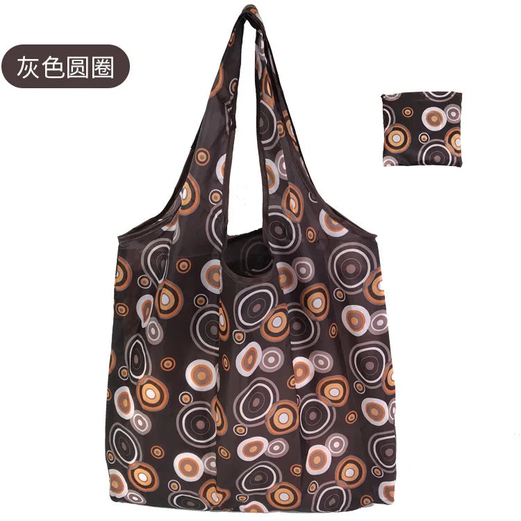 Large Shopping Bag Reusable Eco Bag Grocery Package Beach Toy Storage Bags Shoulder Shopping Pouch Foldable Tote Pouch Package