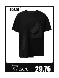 [EAM] High Elastic Waist Linen Dot Embroidery Wide Leg Long Pants New Trousers Women Fashion Tide Spring Autumn 2025 1DJ1548